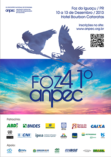 Cartaz do 41º Encontro Nacional da Anpec