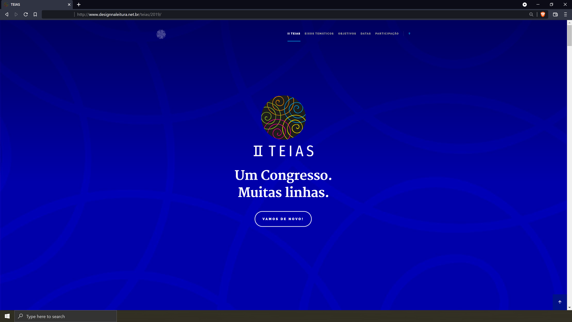 segundo teias imagem do site