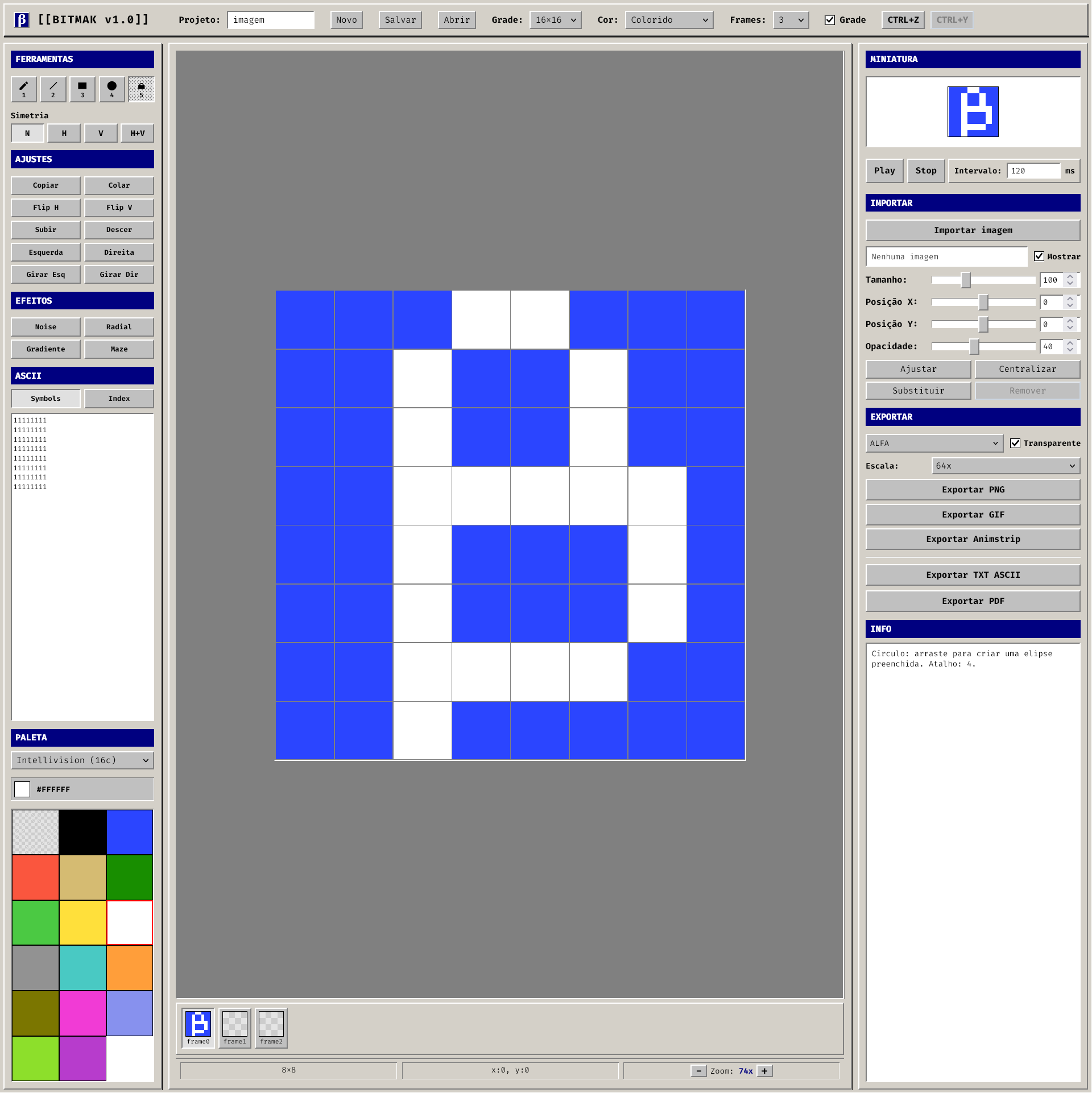 Interface do Bitmak